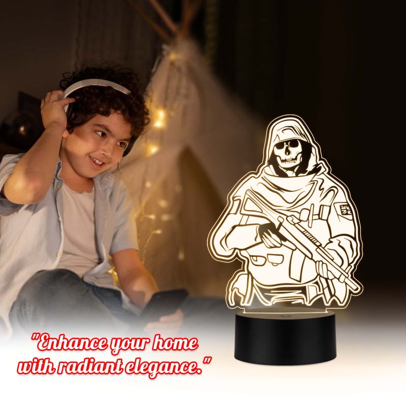 Call Of Duty Character Night Lamp